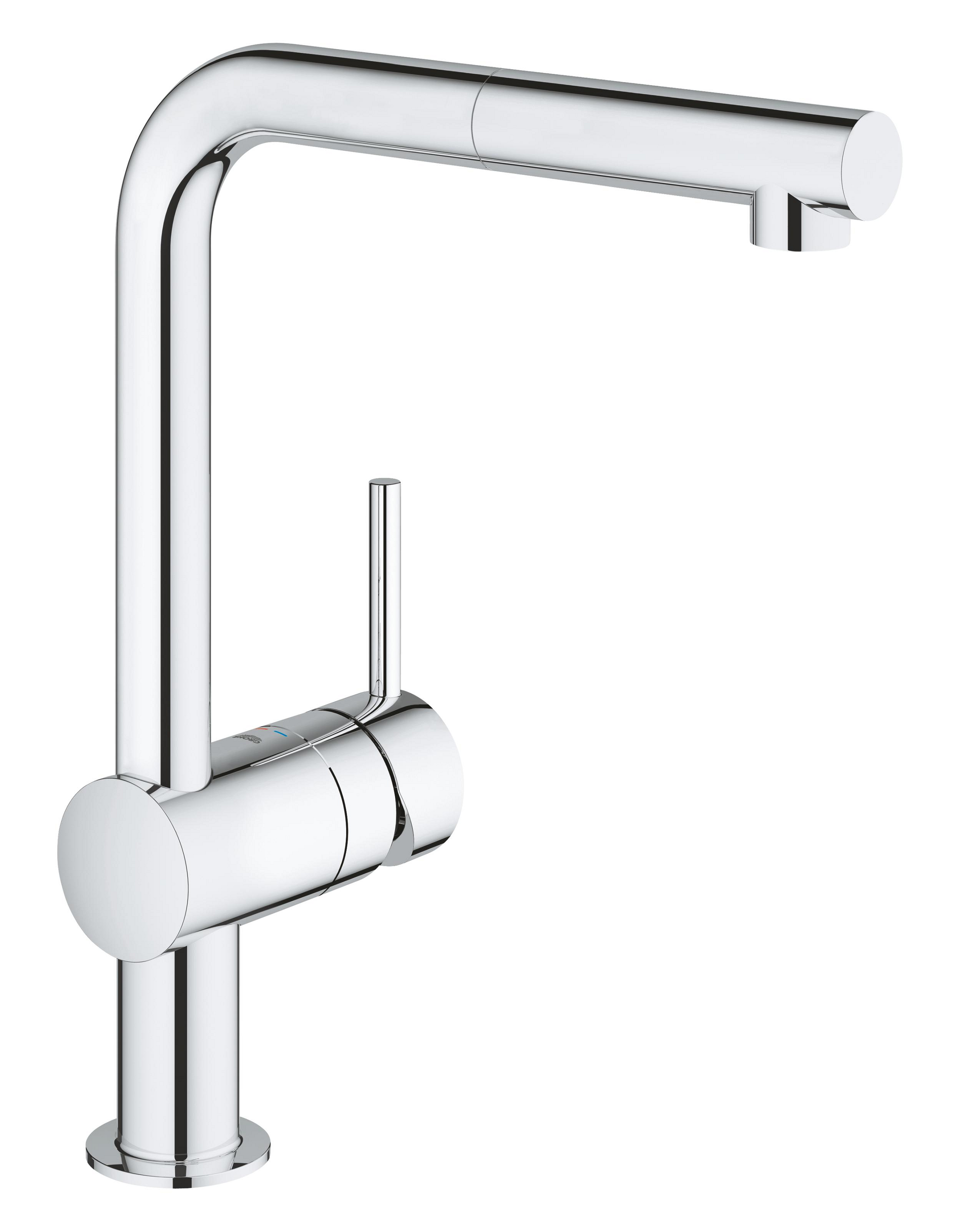 Grohe Minta kuchynská batéria stojaca StarLight Chrome 32168000