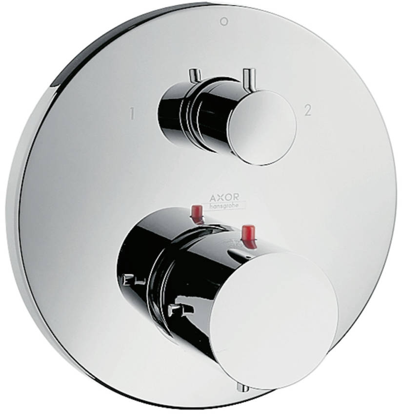 Axor Starck vaňová/sprchová batéria podomietková s termostatom chrómová 10720000