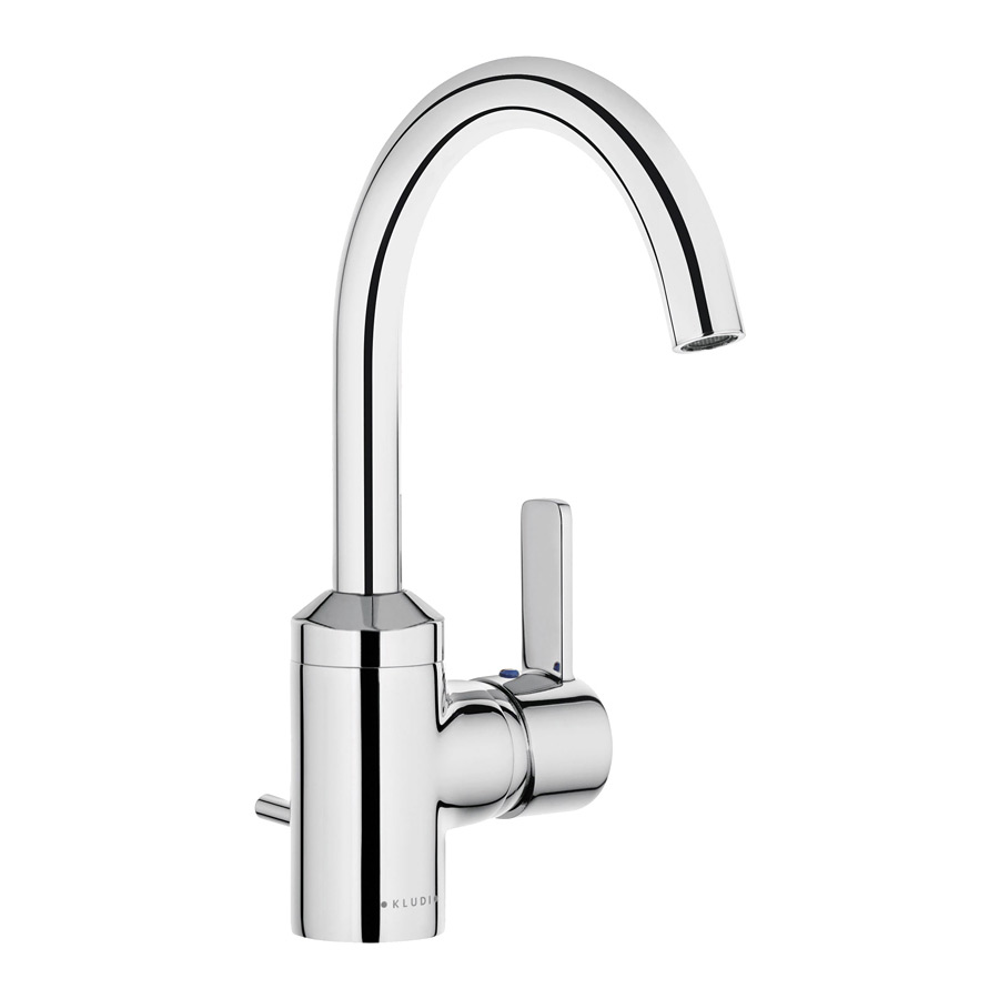 Kludi Zenta umývadlová batéria stojanková chrómová 382550575