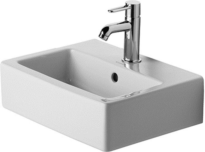 Duravit Vero umývadlo 45x35 cm obdĺžnik klasické umývadlo-umývadlo na nábytok biela 0704450000