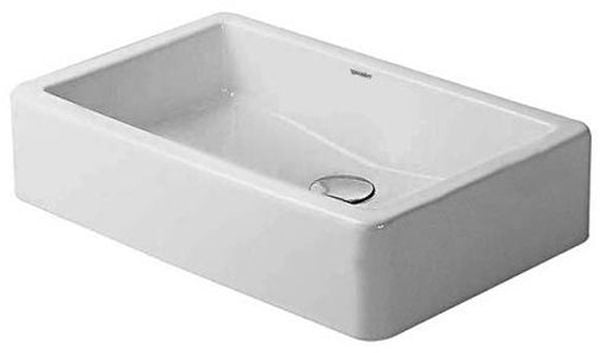 Duravit Vero umývadlo 60x38 cm obdĺžnik pultové umývadlo biela 0455600000