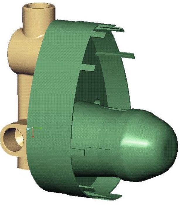 Ideal Standard podomietkové teleso batérie A2650NU