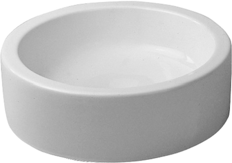 Duravit Starck 1 umývadlo 46x46 cm okrúhly pultové umývadlo biela 0445460000