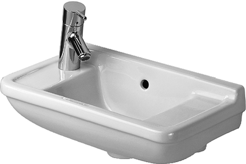 Duravit Starck 3 umývadlo 50x26 cm obdĺžnik klasické umývadlo biela 0751500000