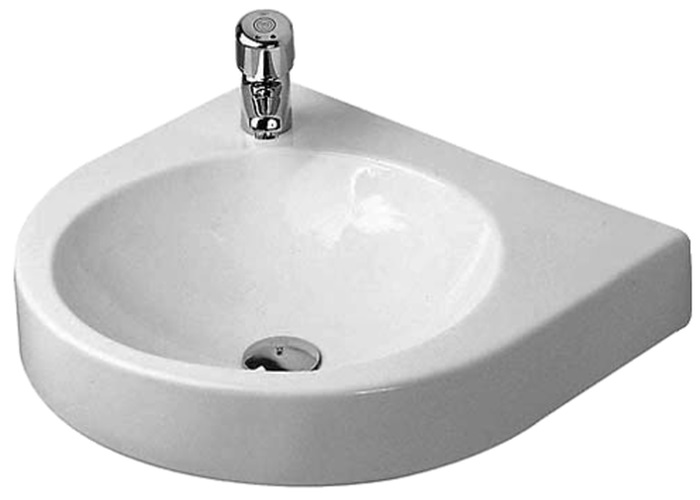 Duravit Architec umývadlo 57.5x52 cm polokrúhly klasické umývadlo biela 0449580000