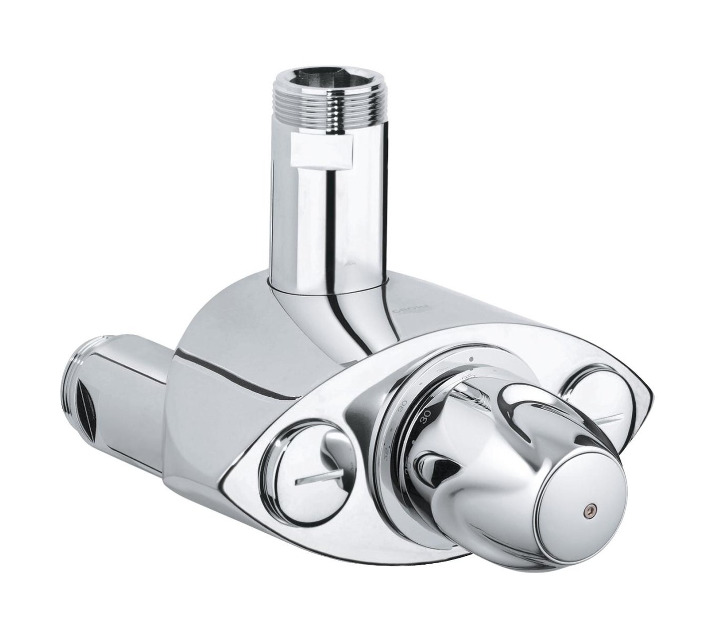 Grohe Grohtherm sprchová batéria nástenná áno StarLight Chrome 35085000