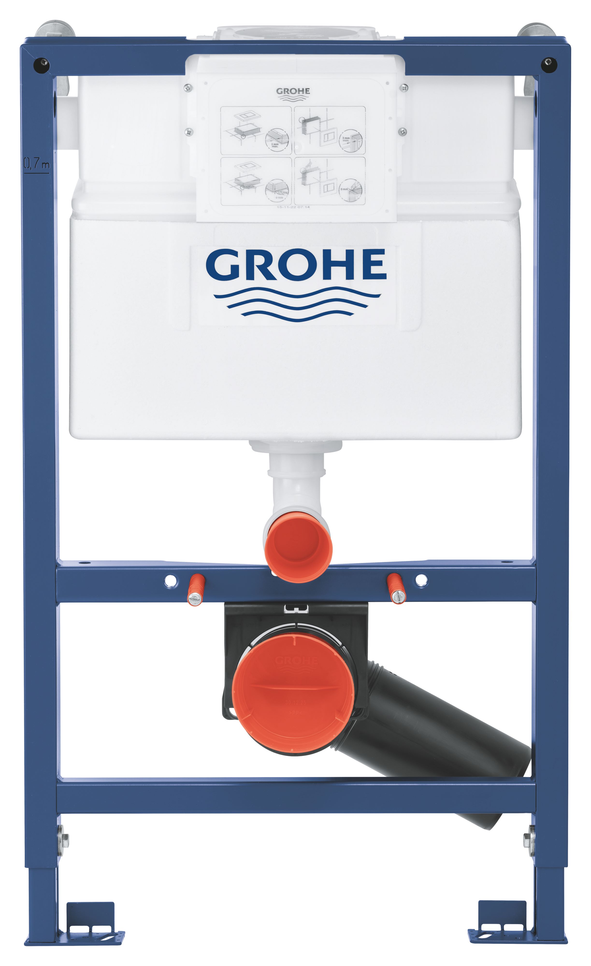 Grohe Rapid SL podomietková konštrukcia pre nástennú misu 38526000