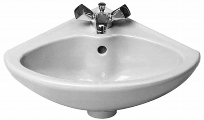 Duravit Duraplus Triberg umywalka 44x38 cm narożna 0794440000