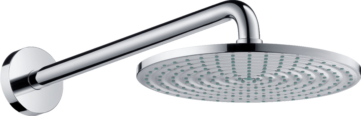 Hansgrohe Raindance horná sprcha so sprchovacím ramenom 24x24 cm okrúhly chrómová 27474000