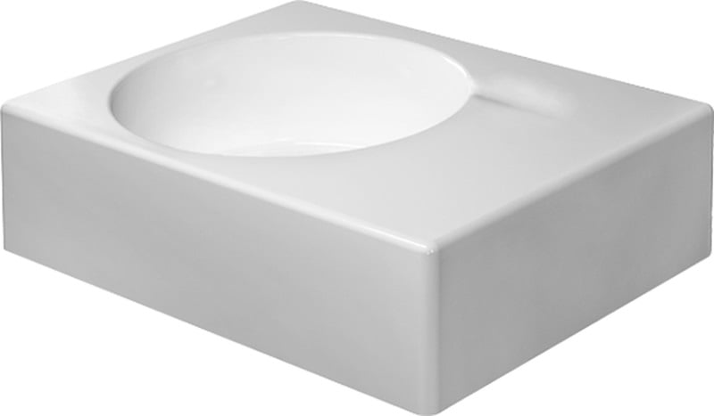 Duravit Design Classics umývadlo 61.5x46 cm obdĺžnik klasické umývadlo-umývadlo na nábytok biela 0684600000