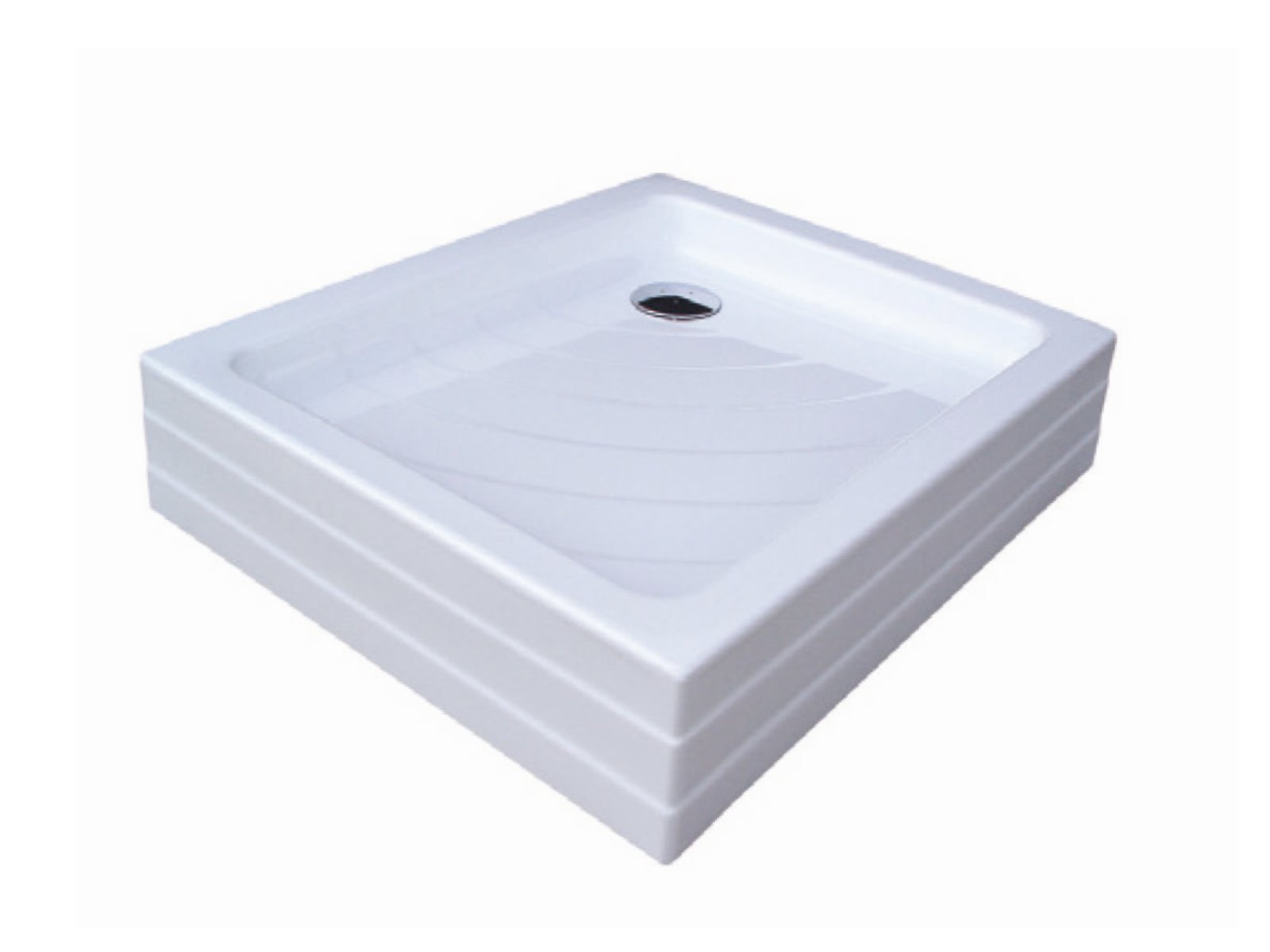 Ravak Aneta obdĺžniková sprchová vanička 90x75 cm biela A003701120