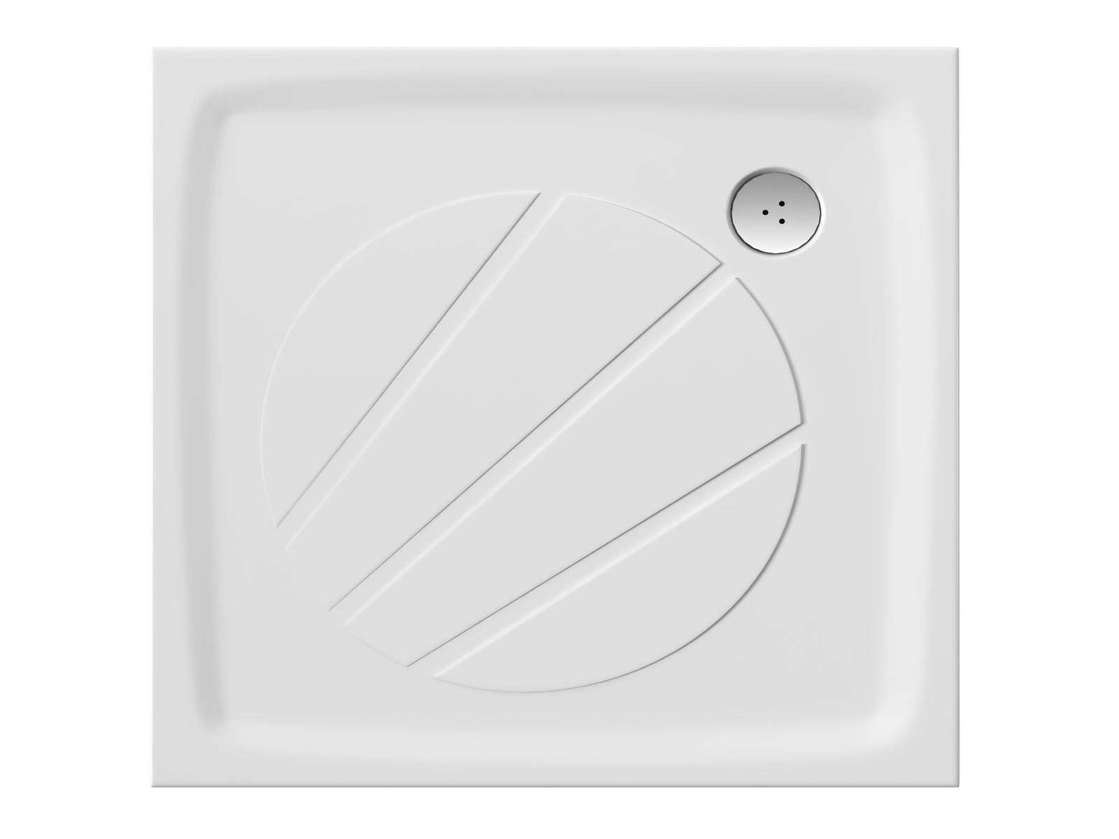 Ravak Perseus Pro štvorcová sprchová vanička 90x90 cm biela XA037701010