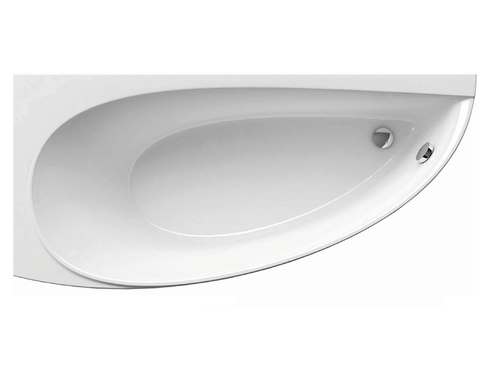Ravak Avocado rohová vaňa 150x75 cm ľavostranné biela CT01000000