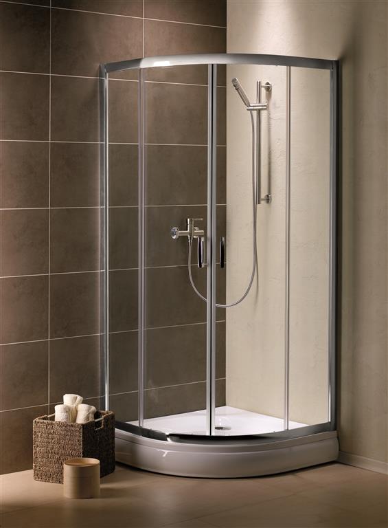 Radaway Premium Plus A 1900 sprchovací kút 80x80 cm polkruhová 30413-01-01N