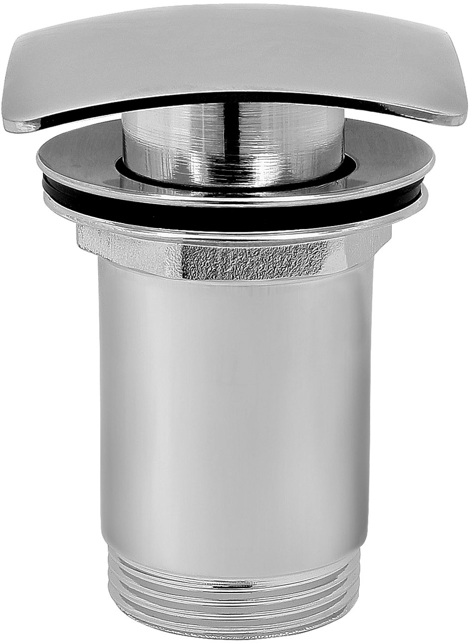 Ferro Quadro umyvadlový výpust chrómová S284