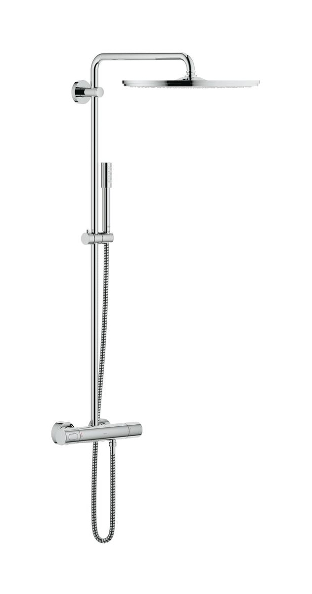 Grohe Rainshower sprchová súprava nástenná s termostatom áno StarLight Chrome 27174001