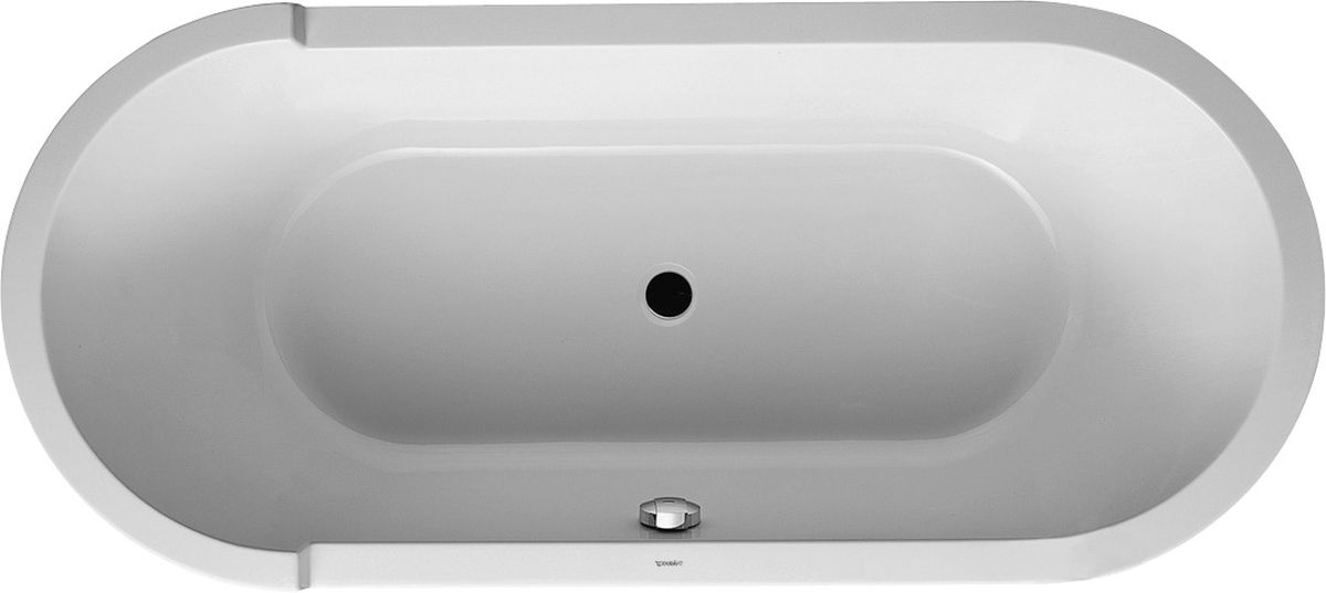 Duravit Starck oválna vaňa 180x80 cm oválna biela 700009000000000