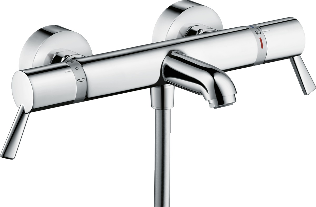 Hansgrohe Ecostat vaňová/sprchová batéria nástenná s termostatom chrómová 13115000