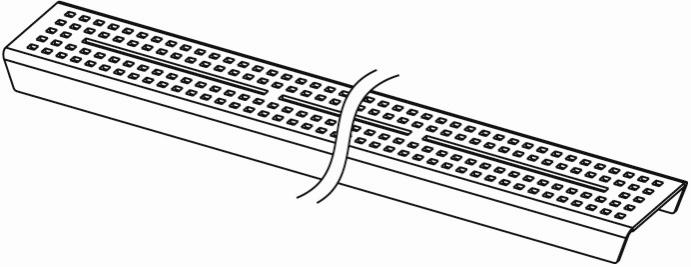 Tece Drainline sprchový odtokový rošt 120 cm 601251