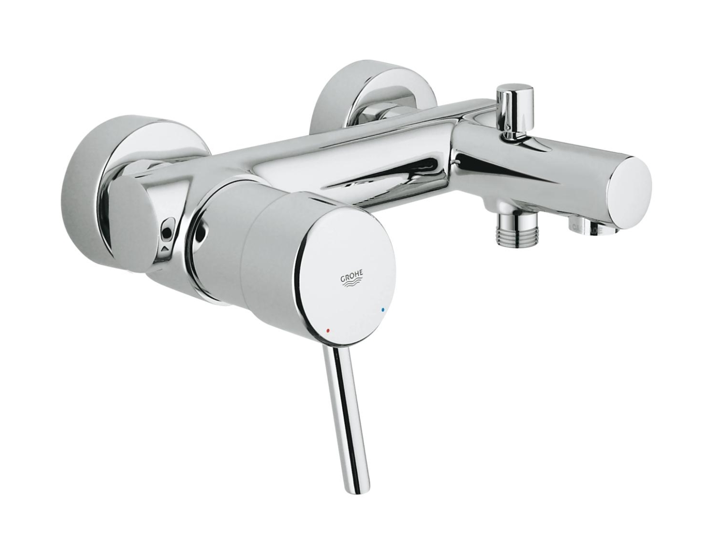 Grohe Concetto vaňová/sprchová batéria nástenná StarLight Chrome 32211001