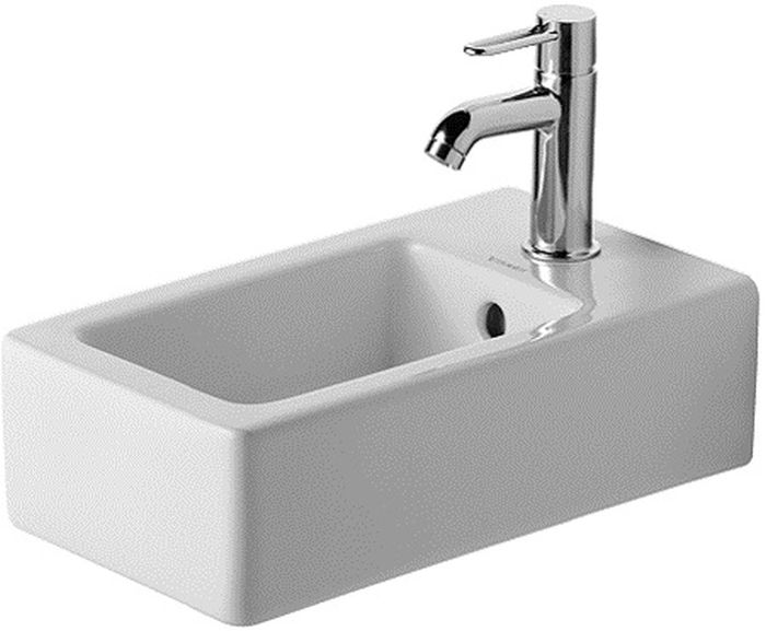 Duravit Vero umývadlo 45x25 cm obdĺžnik klasické umývadlo biela 07022500001