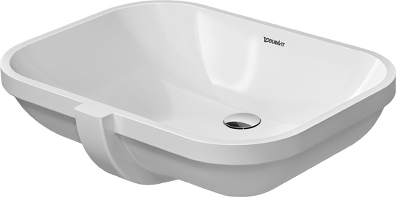 Duravit D-Code umývadlo 56x40 cm obdĺžnik podpultové umývadlo biela 0338560000