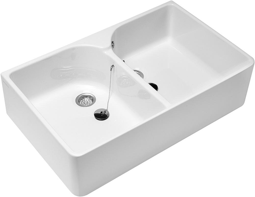 Villeroy & Boch O.Novo umývadlo 89.5x55 cm obdĺžnik pultové umývadlo-dvojité biela 633200R1