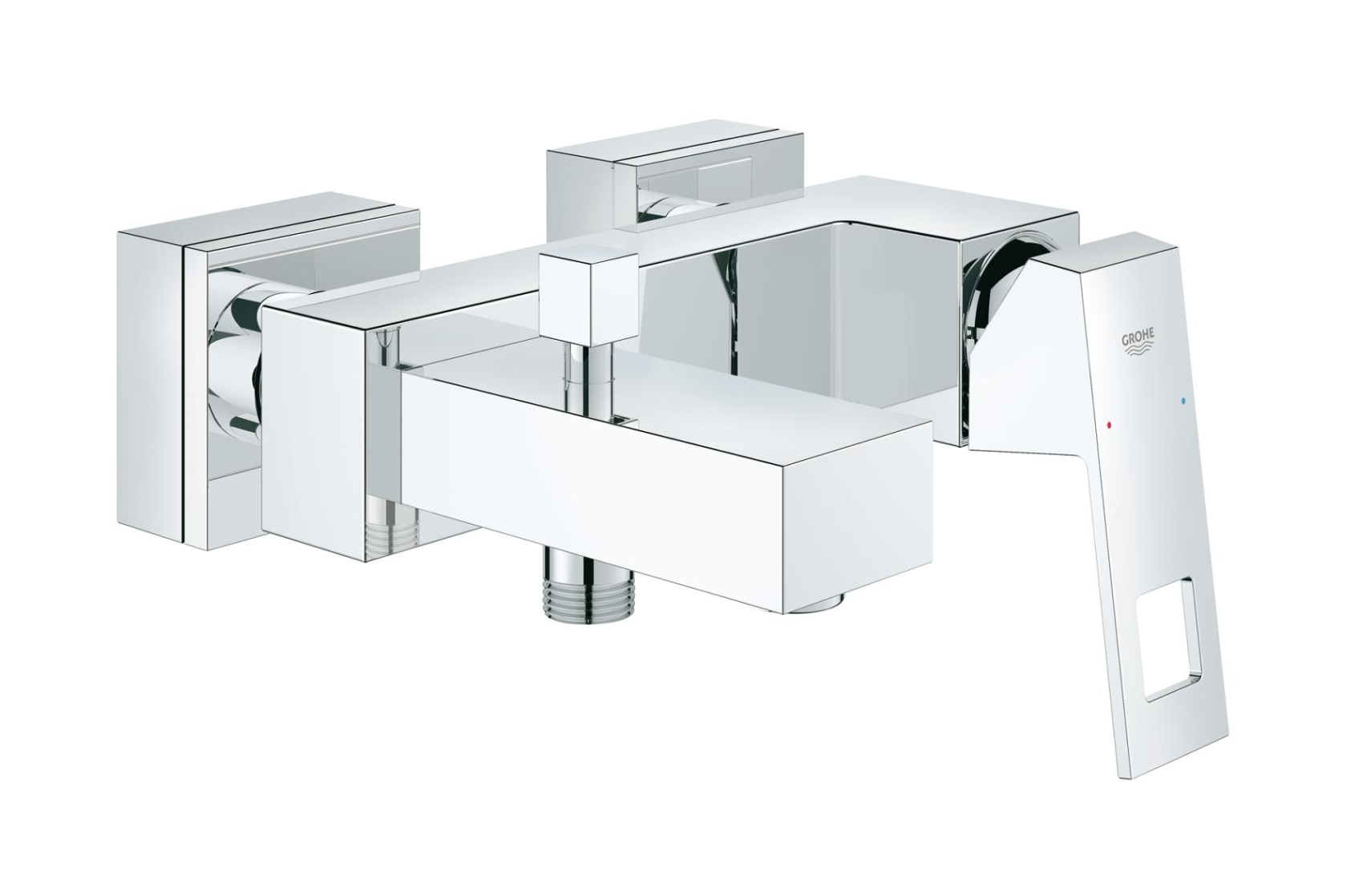 Grohe Eurocube vaňová/sprchová batéria nástenná StarLight Chrome 23140000