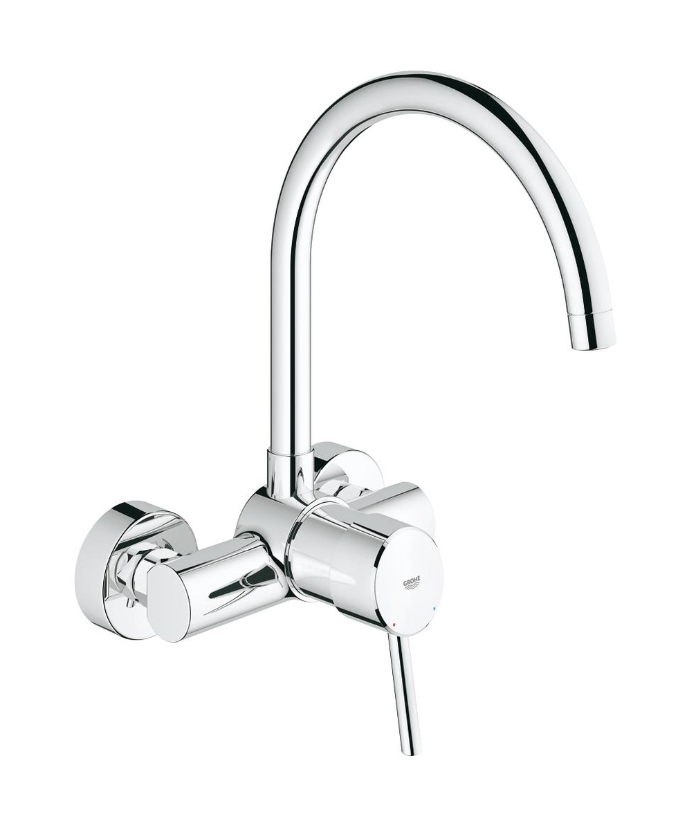 Grohe Concetto kuchynská batéria nástenná chrómová 32667001