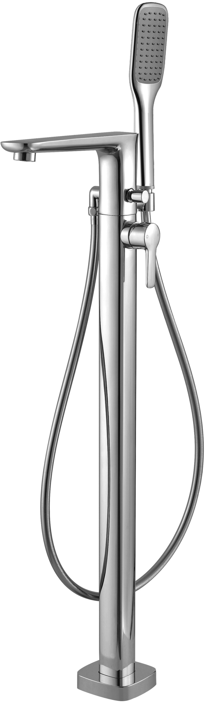 Omnires Hudson vaňová/sprchová batéria voľne stojaca chrómová HS4133CR