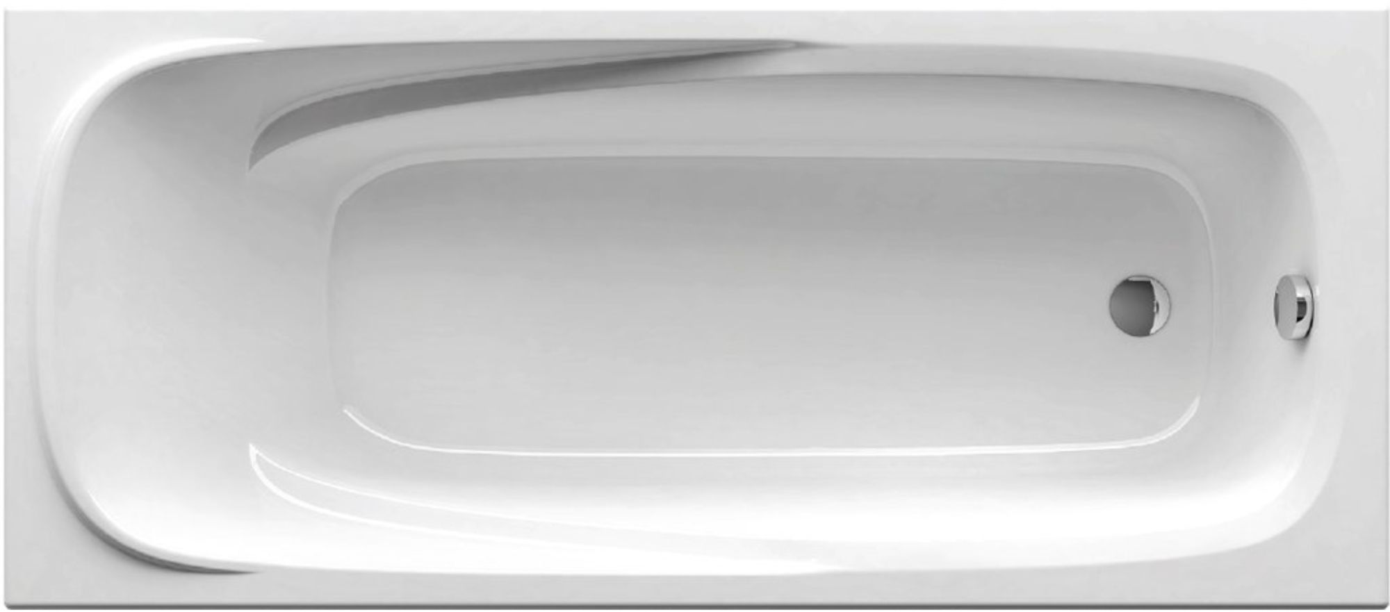Ravak Vanda II obdĺžniková vaňa 150x70 cm biela CO11000000