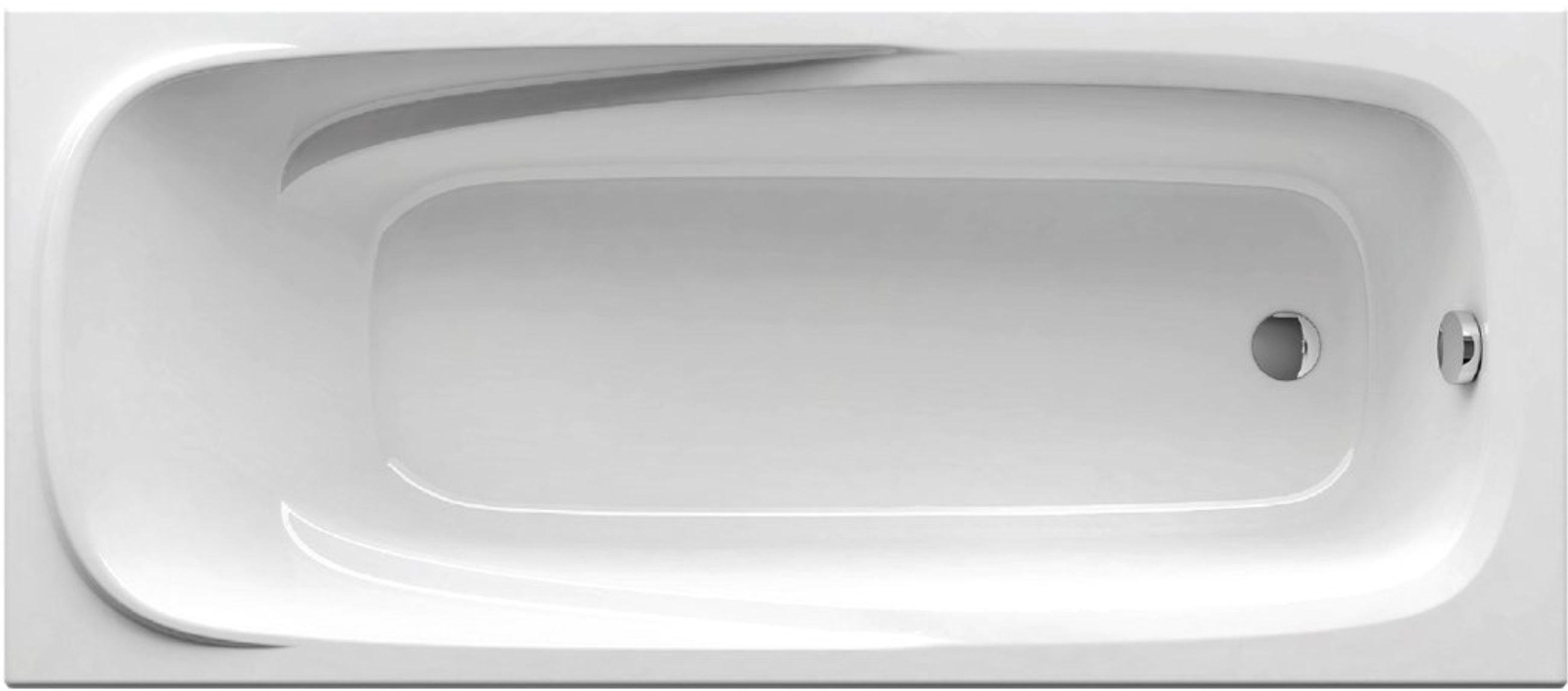 Ravak Vanda II obdĺžniková vaňa 170x70 cm biela CP21000000