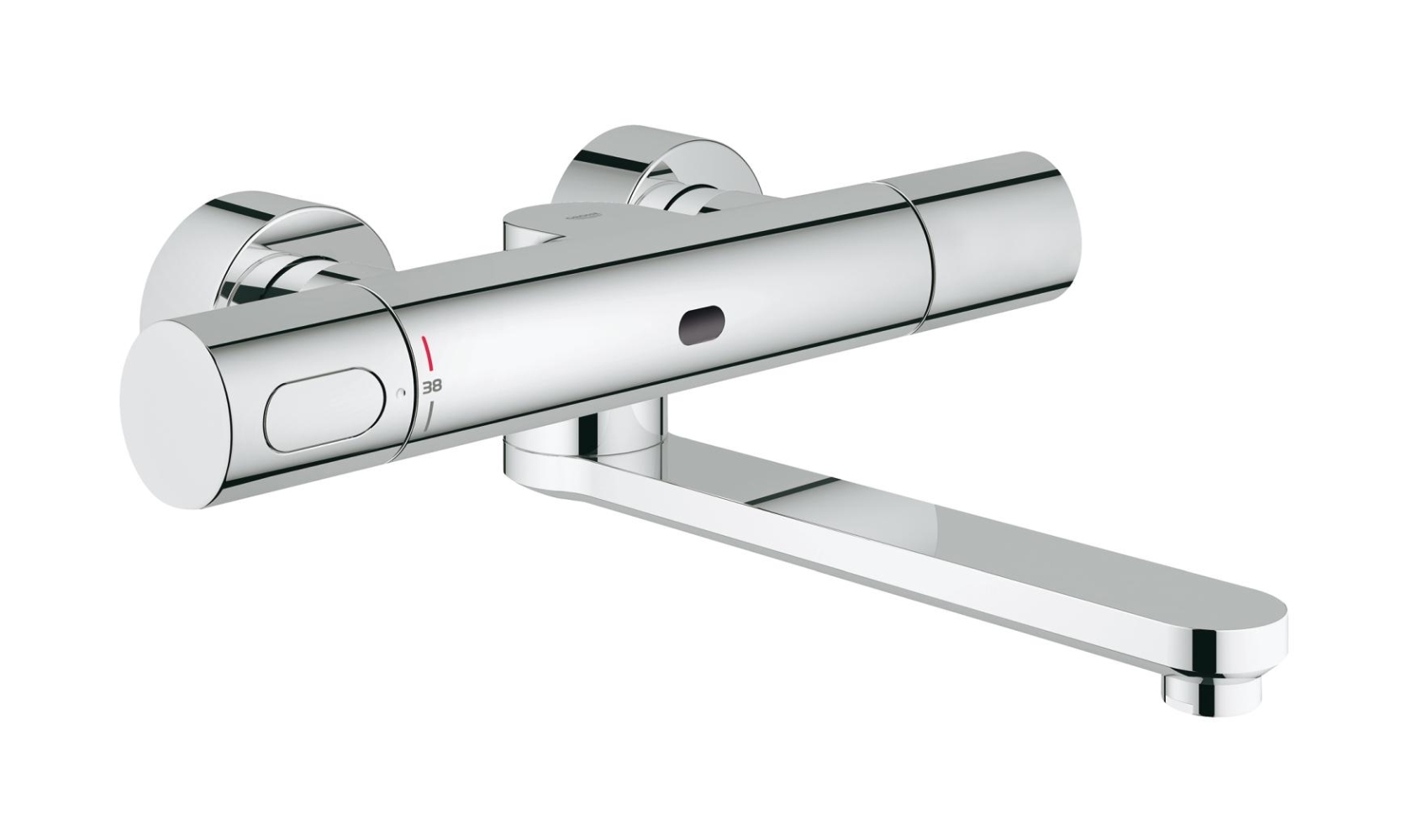 Grohe Eurosmart Cosmopolitan umývadlová batéria nástenná áno elektronická StarLight Chrome 36332000