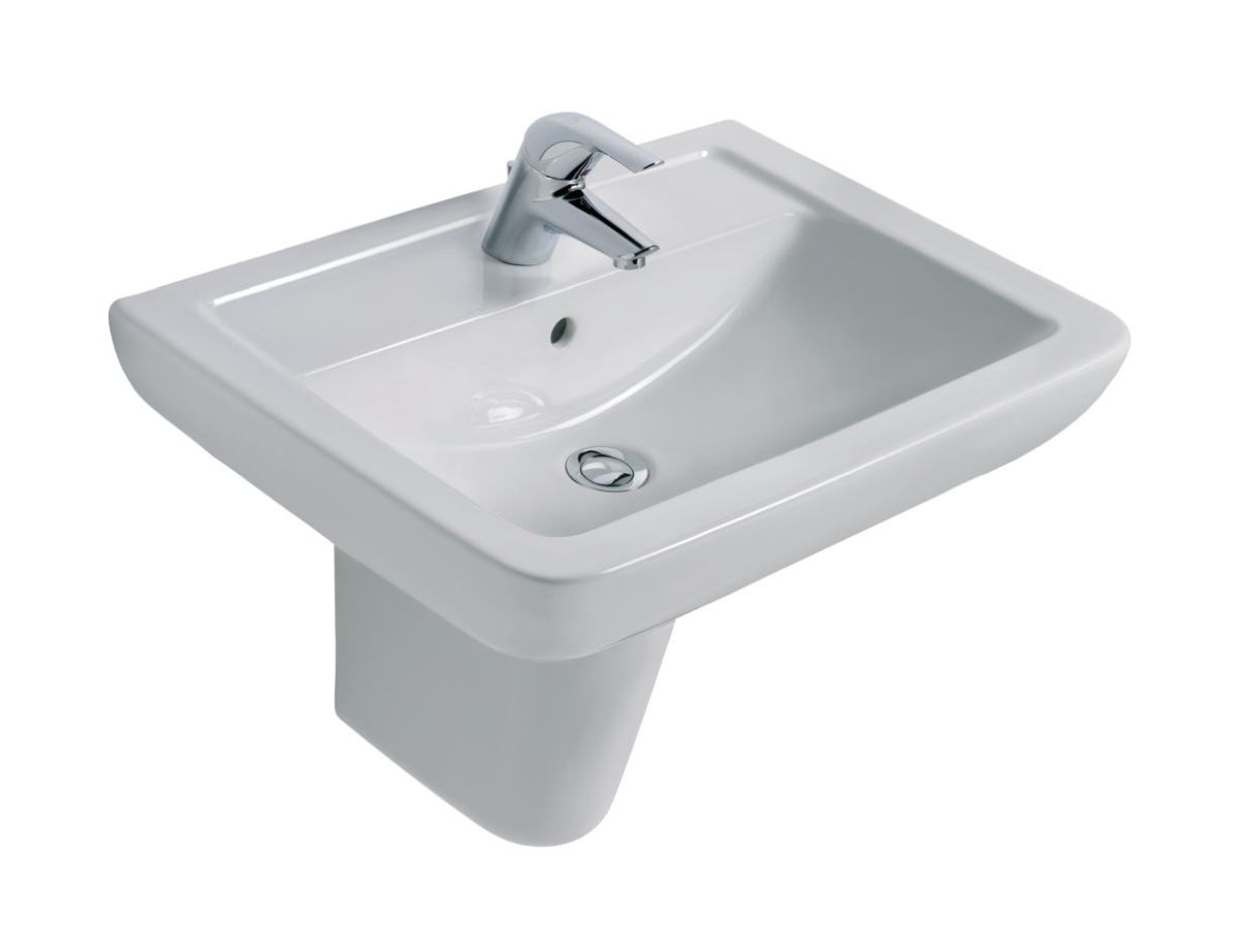 Ideal Standard Ecco umývadlo 65x46 cm obdĺžnik klasické umývadlo biela V302701