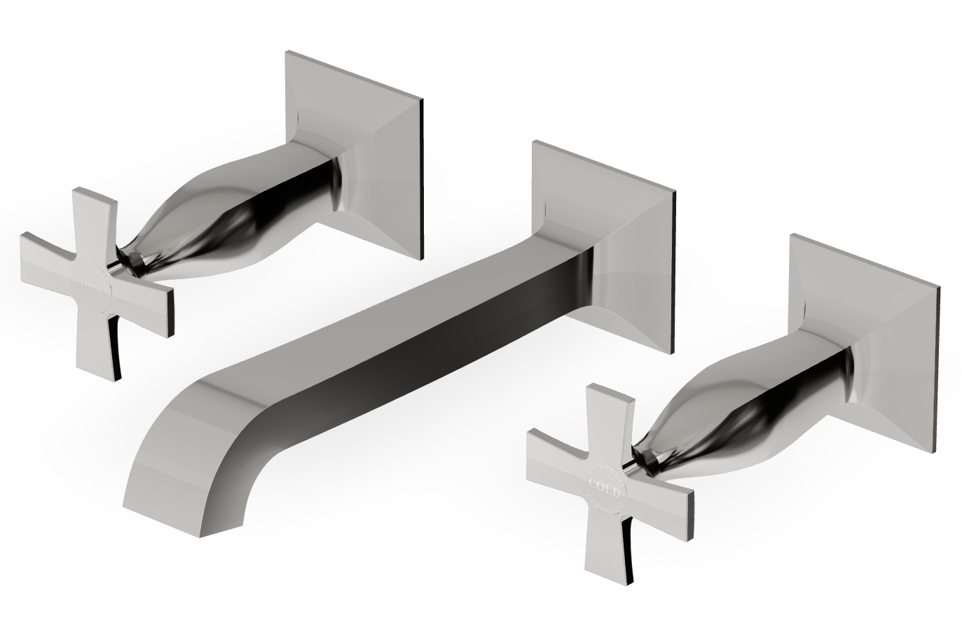 Zucchetti Bellagio umývadlová batéria podomietková niklová ZB1699.C8