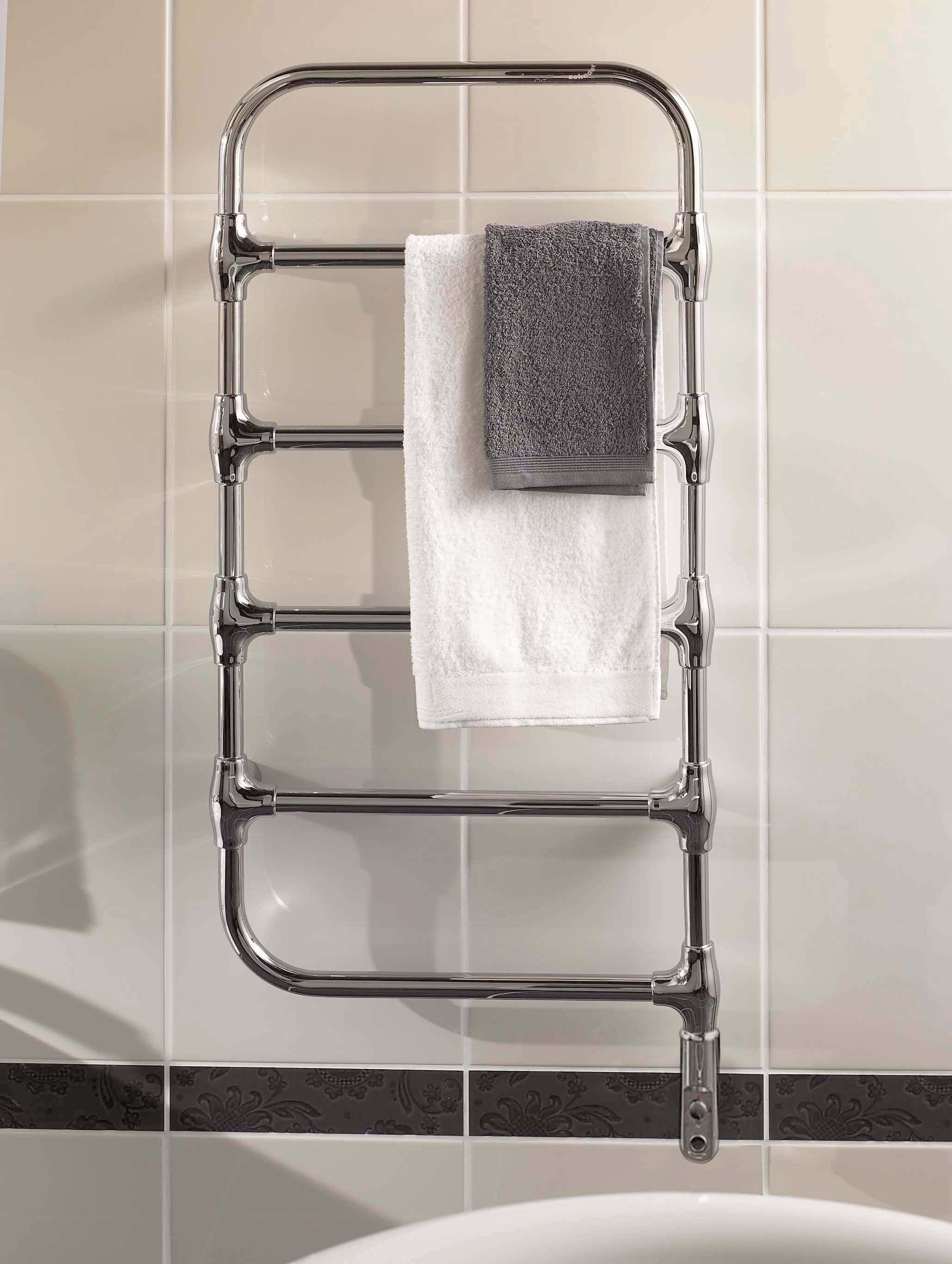 Zehnder Nobis elektrický radiátor 110x50 cm chrómová NOBE100-050/DD