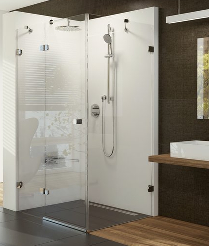 Ravak Brillant sprchovací kút 110x80 cm štvorcová chromová lesklé/priehľadné sklo 0ULD4A00Z1