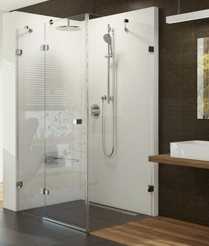 Ravak Brillant sprchovací kút 120x80 cm štvorcová chromová lesklé/priehľadné sklo 0ULG4A00Z1