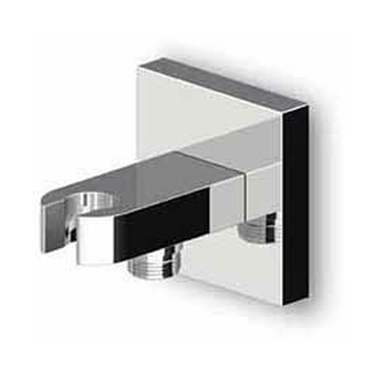 Zucchetti Pan uhlový konektor s rukoväťou čierna Z93935.N1