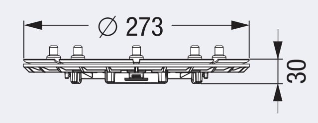 Kessel sprchový odtok cm 48410