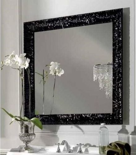 Kerasan Retro zrkadlo 100x100 cm štvorcový strieborná 736402