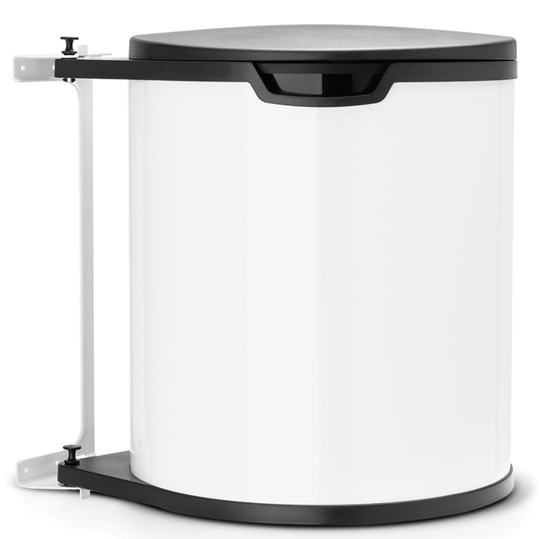 Brabantia De Luxe odpadkový kôš 15 l biela-čierna 428081