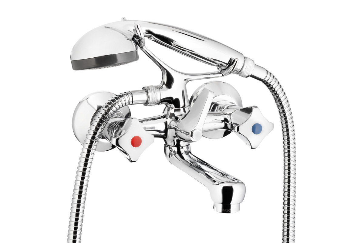 KFA Armatura Standard vaňová/sprchová batéria nástenná chrómová 304-120-00