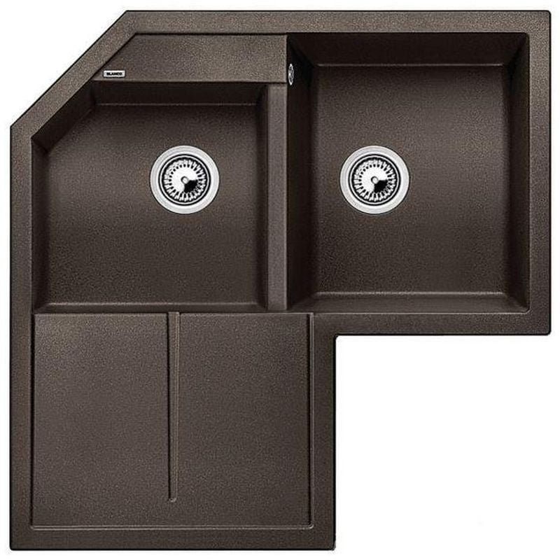 Blanco Metra 9 E granitový drez 83x83 cm hnedá 515573