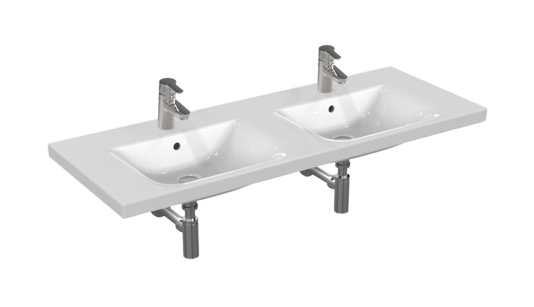 Ideal Standard Connect umywalka podwójna 130 cm E813601