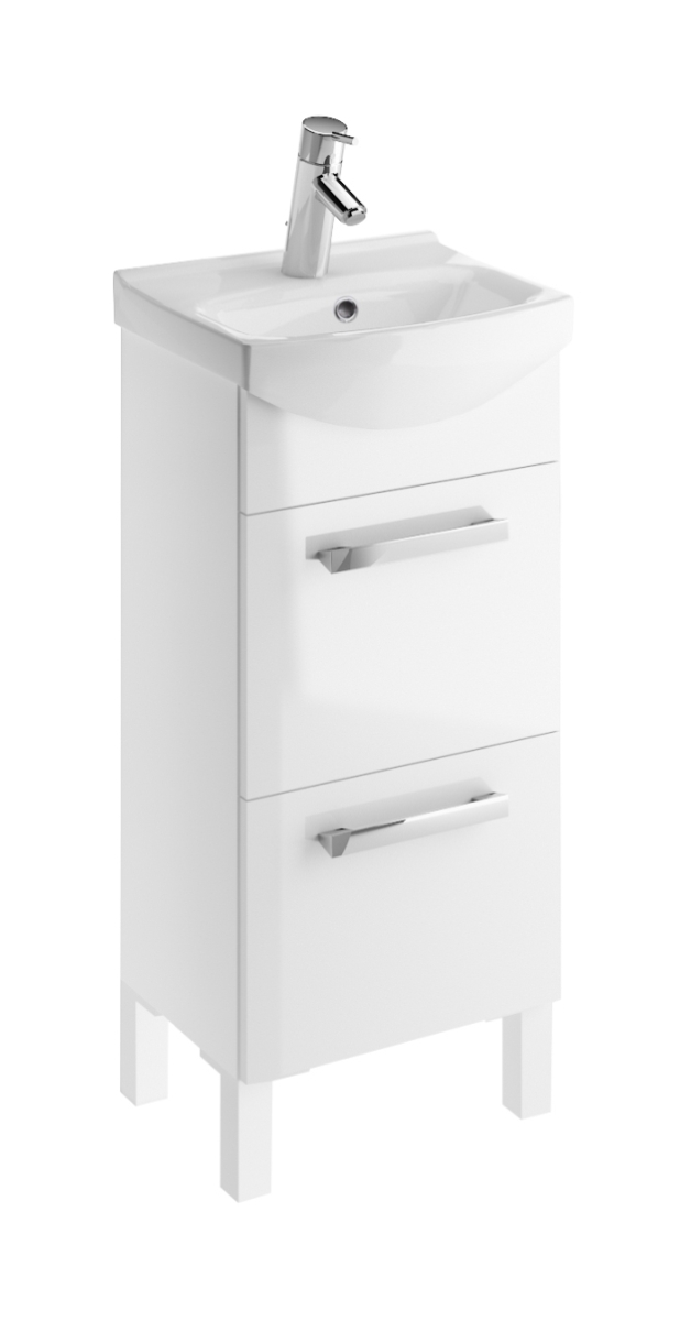 Cersanit Melar skrinka 36x27x68 cm závesná kúpeľňová skrinka pod umývadlo S614-001