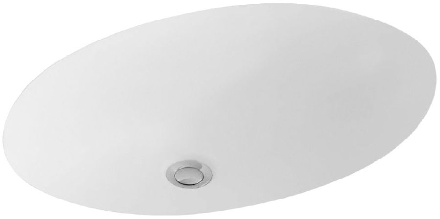 Villeroy & Boch Evana umývadlo 45.5x30.5 cm oválny podpultové umývadlo biela 614746R1