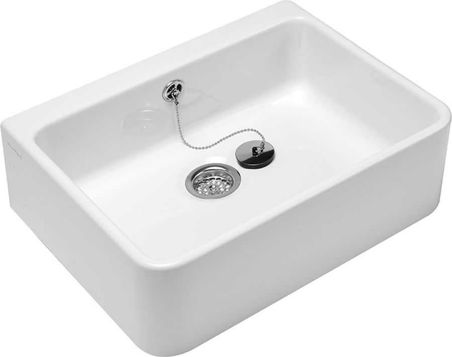 Villeroy & Boch O.Novo keramický drez 49.5x40.5 cm biela 632100R1