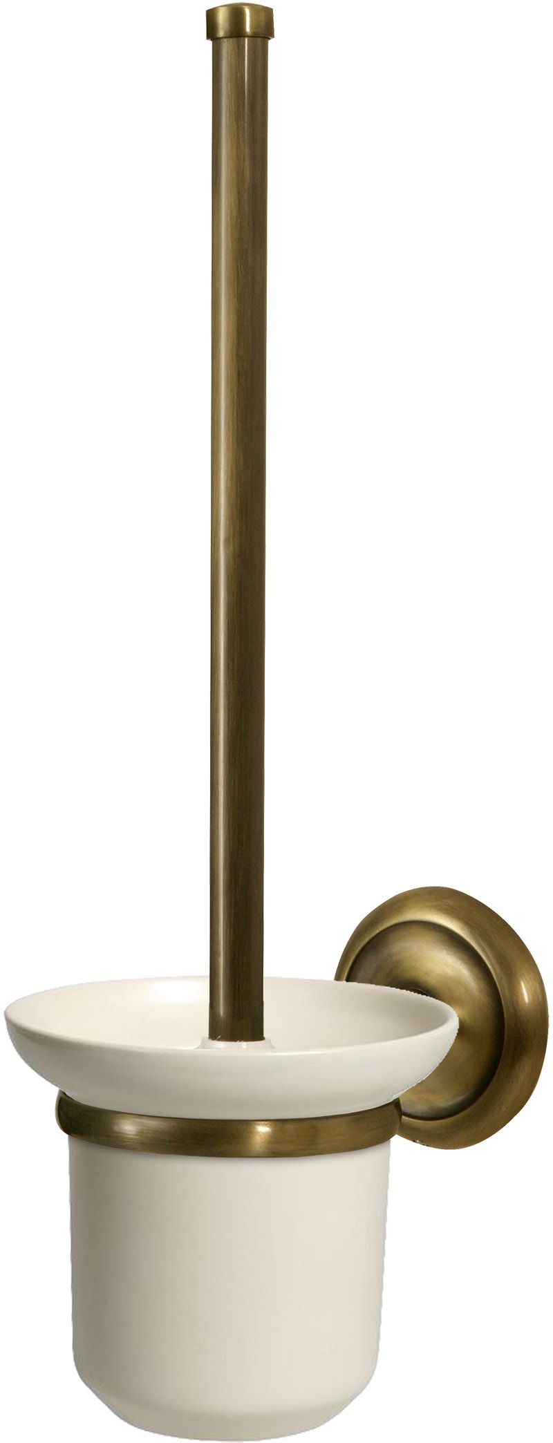 BISK Deco toaletná kefa priskrutkované modsadzná-keramika 00412