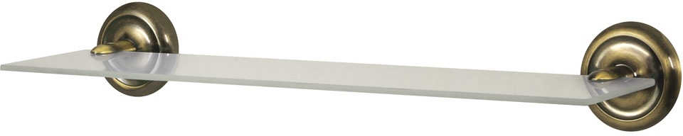 BISK Deco polica 50.5 cm biela 00401